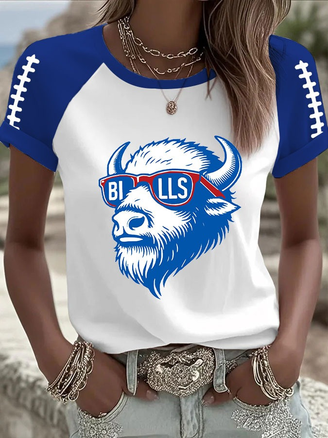 Buffalo Bills Women's T-Shirt Football Unique Buffalo Bills Gifts For Mom Ideas