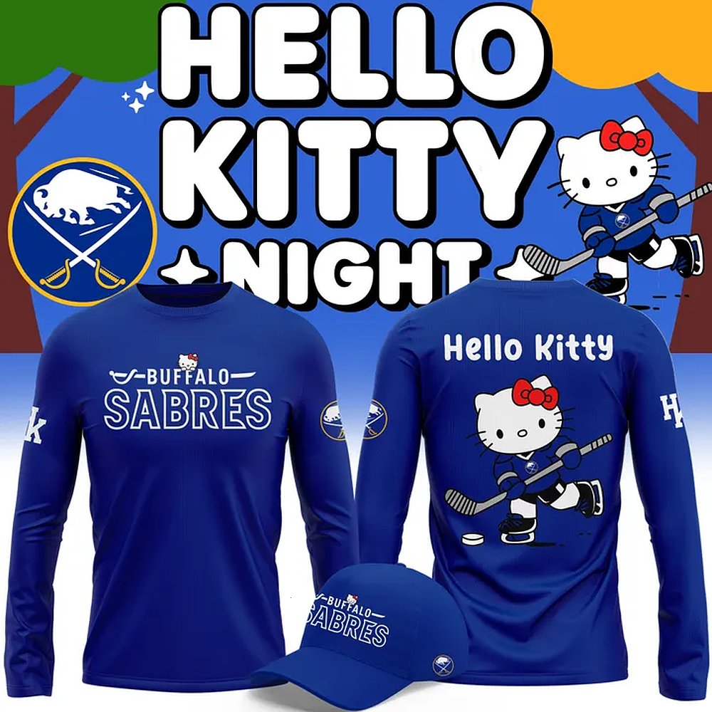 Buffalo Sabres x Hello Kitty Limited Sweatshirt