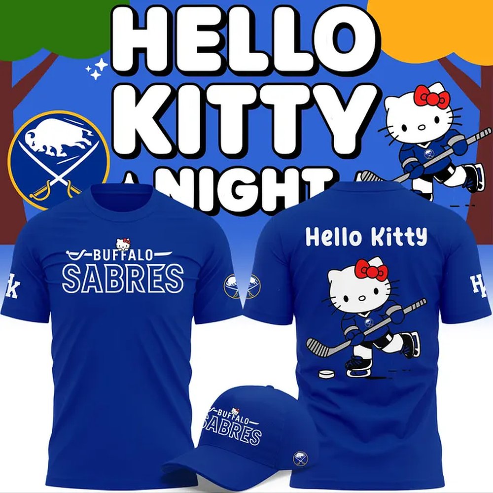 Buffalo Sabres x Hello Kitty Limited T-Shirt