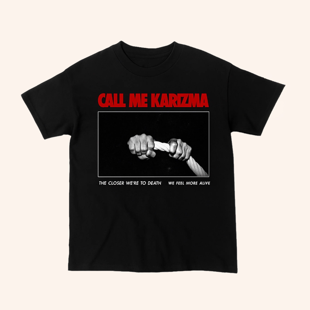 Call Me Karizma Merch American Fist T-Shirt Husband Christmas
