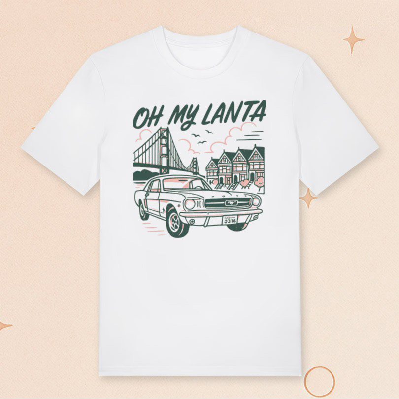 Candace Cameron Bure Merch Oh My Lanta T-Shirt Birthday For Wife