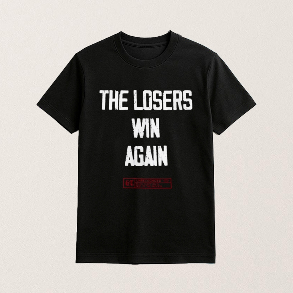Carmelo Hayes Merch The Losers Win Again Shirt For WWE Wrestling Fans