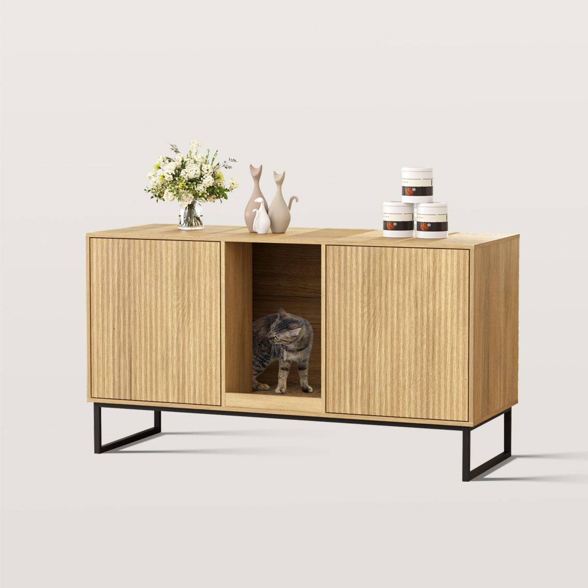 Cat Litter Box Enclosure Hidden Litter Box Furniture