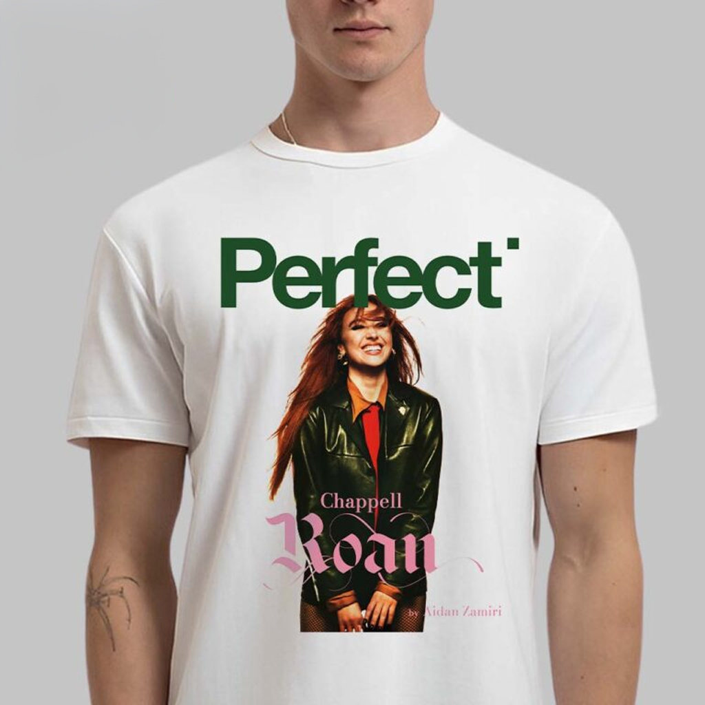 Chappell Roan Graces The Cover Of Perfect Magazine 2025 By Aidan Zamiri T-Shirt Fan Merch
