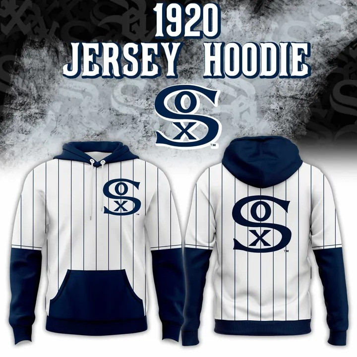Chicago White Sox 1920 Hoodie Baseball Fan Merch White Sox Gifts For Dad Father's Day