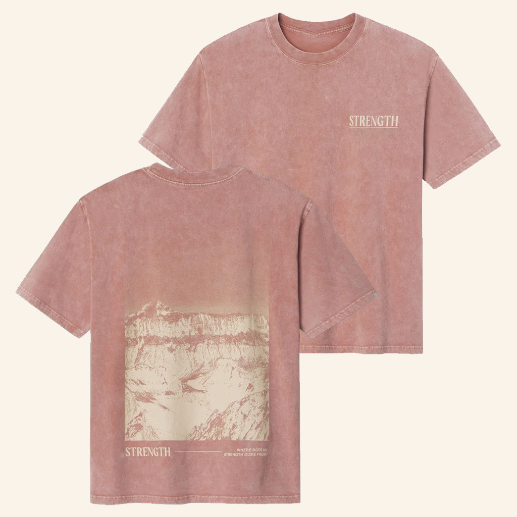 Christian Merch Strength T-Shirt Best Christmas For Brother 