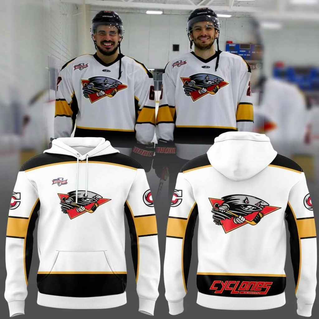 Cincinnati Cyclones Tackle Twill Our Throwback Era Hoodie Cyclones Apparel Unique Hockey Fans Gifts