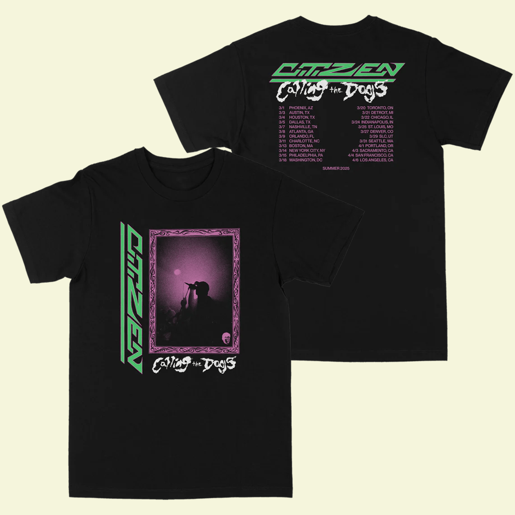 Citizen Band Merch Frame 2025 Tour T-Shirt Citizen Shirt For Husband Rock Lovers