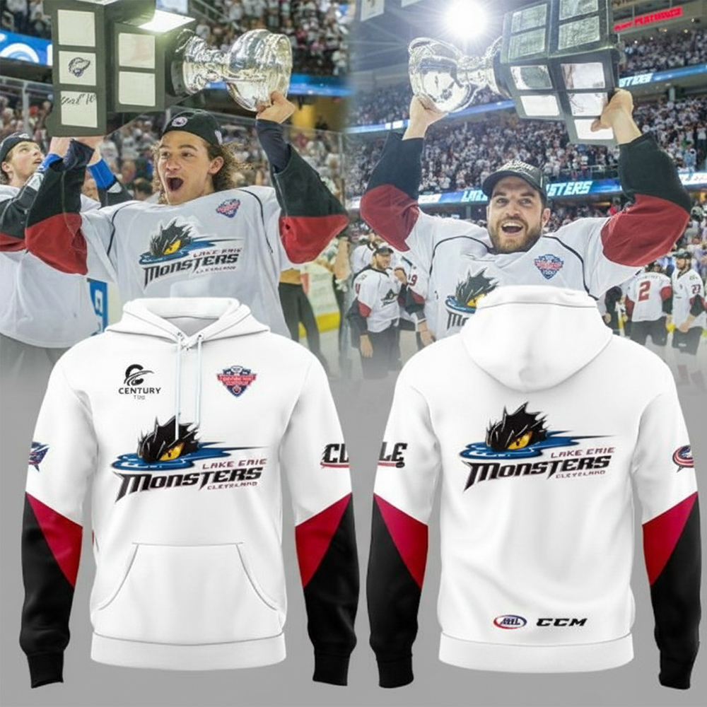 Cleveland Monsters Merch Lake Erie Monsters Weekend Hoodie Cleveland Monsters Apparel Hockey Fans Gifts
