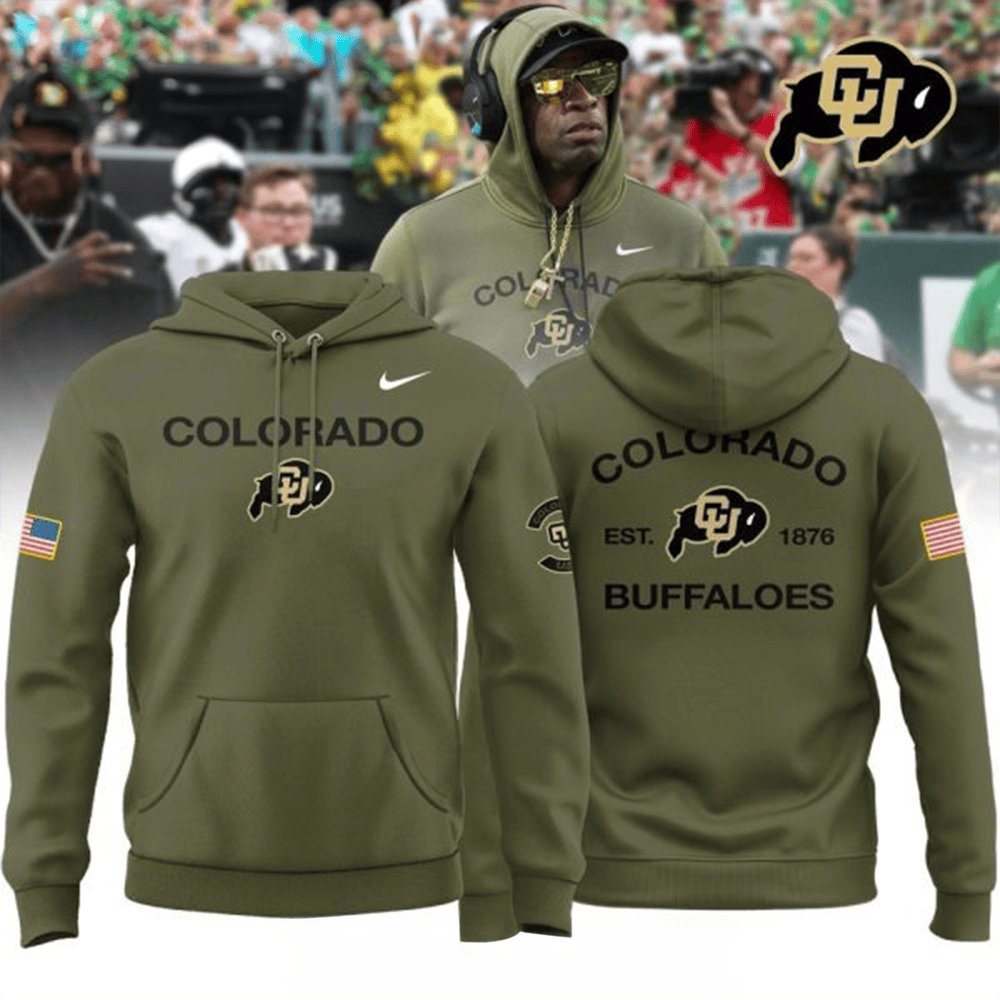 Colorado Buffaloes Military Appreciation 2025 Hoodie Colorado Buffaloes NCAA Football Fan Gifts