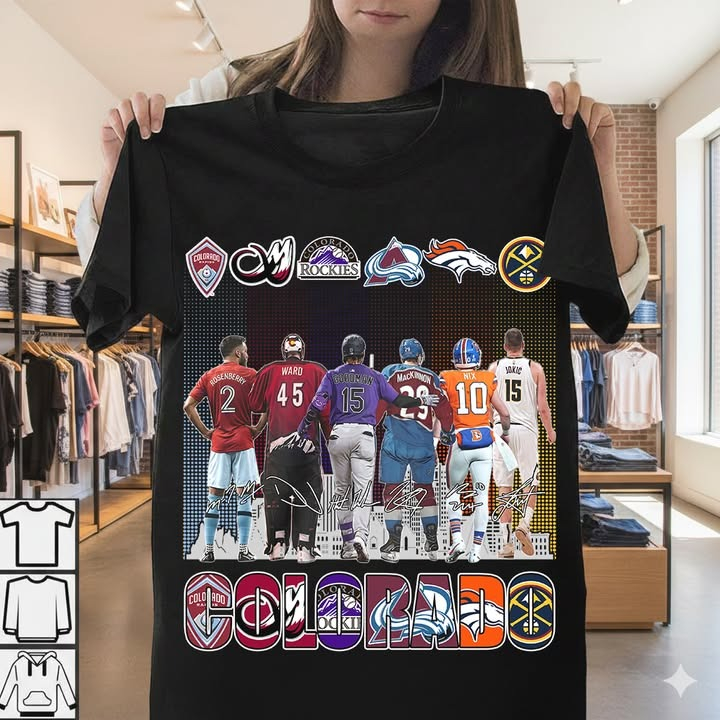 Colorado Sports Fans One City One Passion T-Shirt Best Gift For Fans