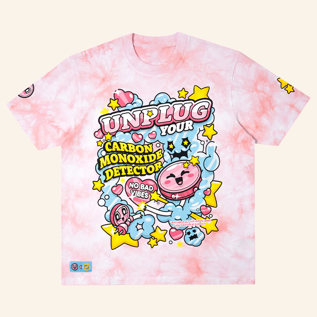 Cool Shirtz Merch Unplug Your Carbon Monoxide Detector Tie Dye Shirt Christmas For Her