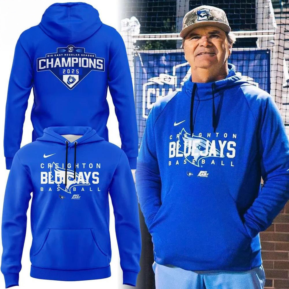 Creighton Bluejays Coach Ed Servais Limited Edition Hoodie Creighton Bluejays Merch