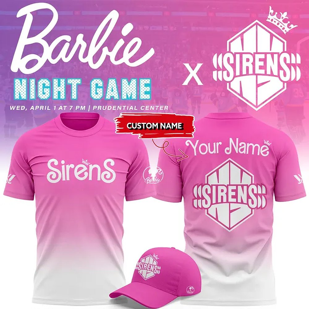 Custom New York Sirens x Babie 2026 T-Shirt