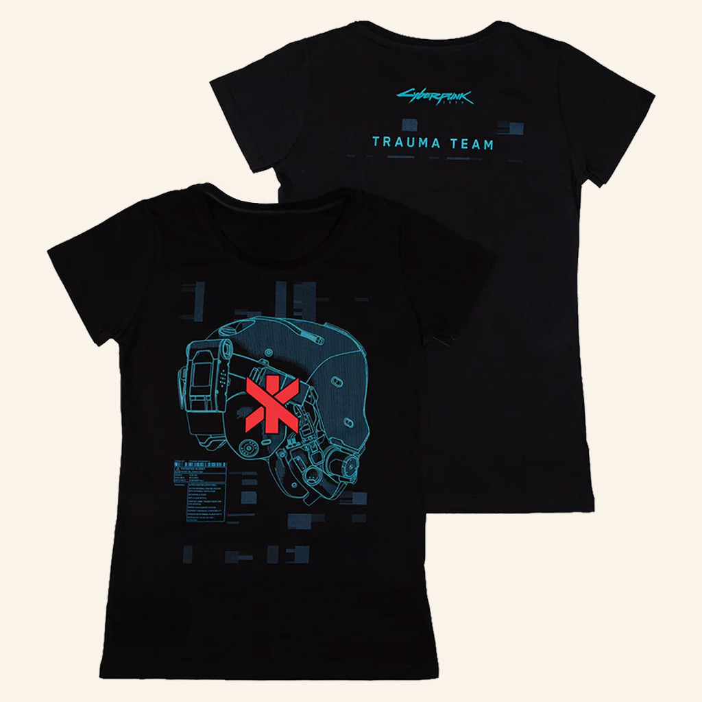 Cyberpunk 2077 Merch Cyberpunk 2077 Trauma Team T-Shirt For Sister