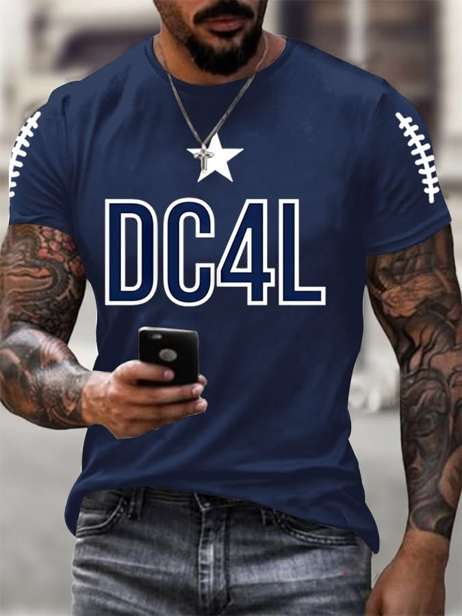 DC4L Dallas Cowboys Merch Men's T-Shirt Best Football Dallas Cowboys Gifts For Him