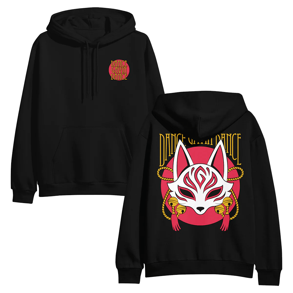 Dance Gavin Dance Merch DGD Kitsune Hoodie Father's Day Gifts For Music Fan
