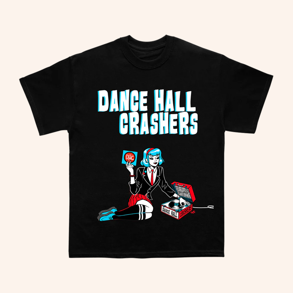 Dance Hall Crashers Merch Dance Hall Crashers Record T-Shirt For Girlfriend