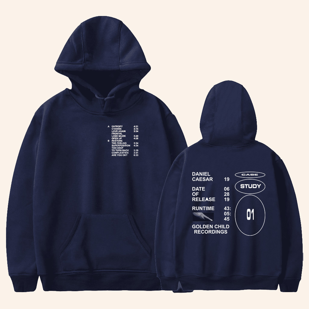 Daniel Caesar Merch Case Study 01 Hoodie Best Gift For Music Lovers Daniel Caesar Fans