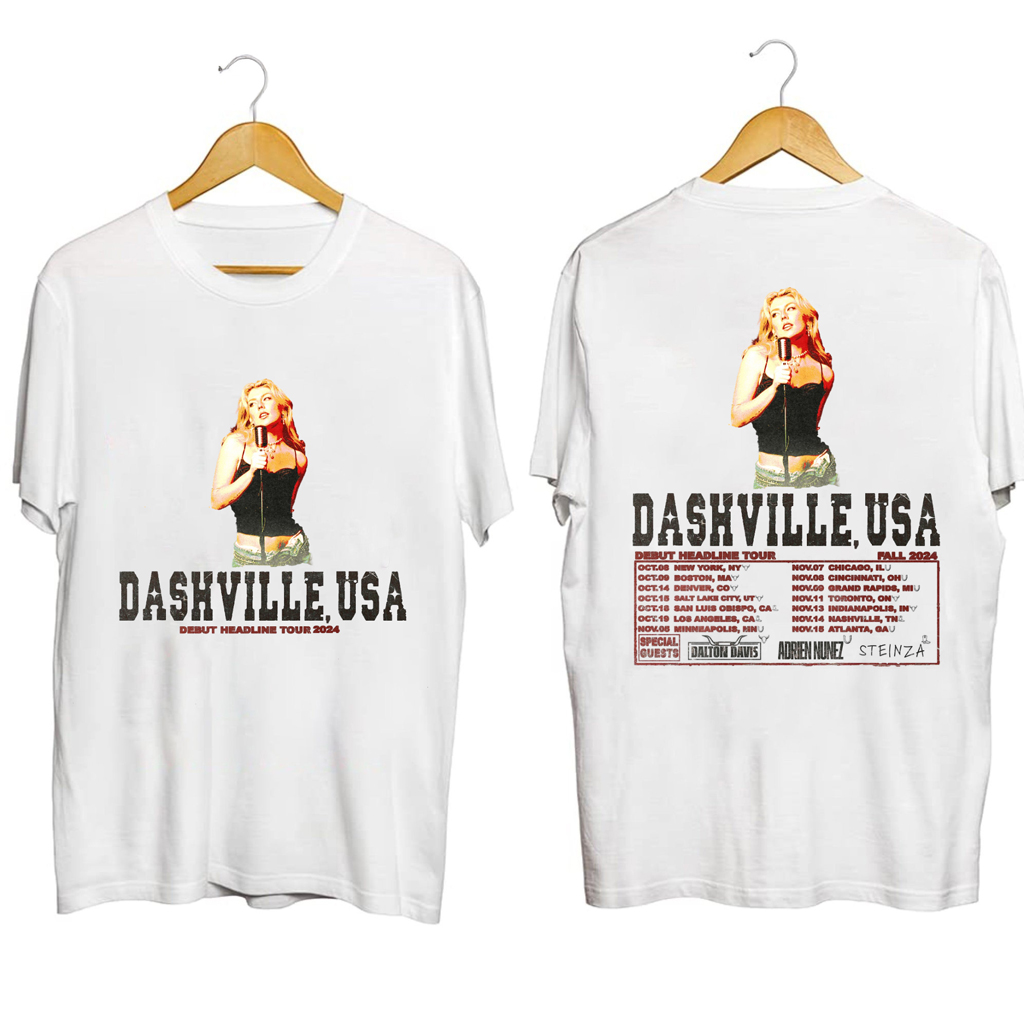 Dasha Debut Headline Tour 2024 Shirt Dasha Merch For Music Lovers