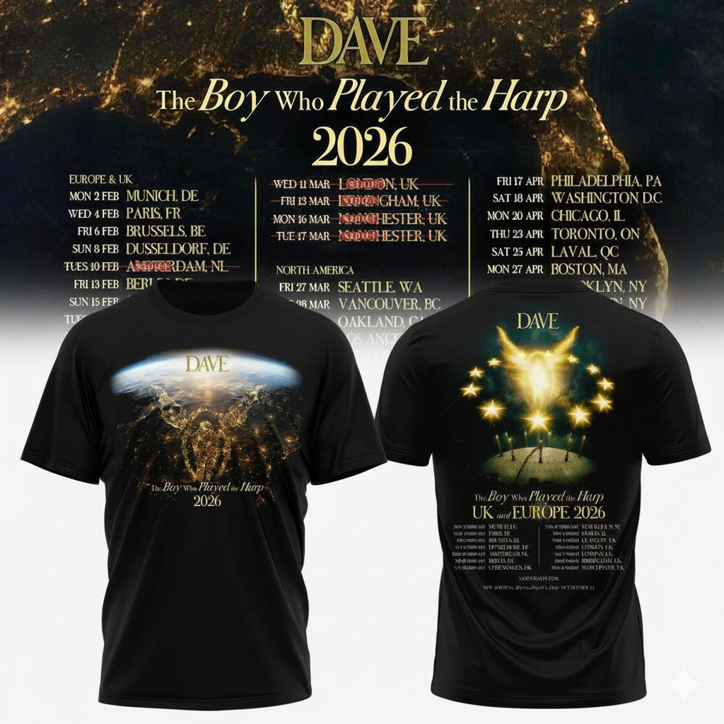 Dave Merch The Boy Who Played The Harp Hoodie Dave Merch Best Gift For Dave Fans