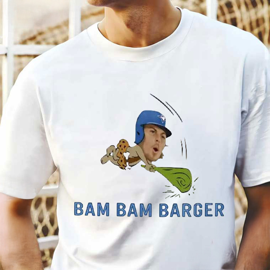 Davis Schneider Wearing Addison Barger Bam Bam Barger T-Shirt Christmas For Baseball Fans