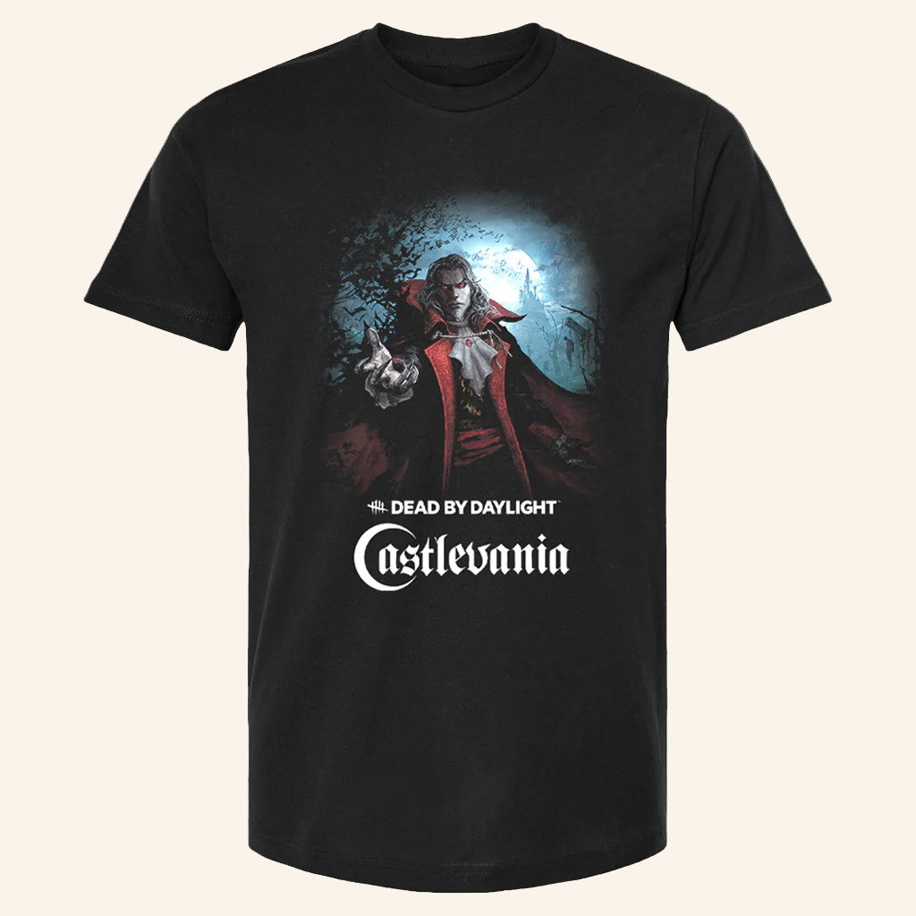 Dead By Daylight Merch Dead By Daylight x Castlevania Dracula T-Shirt For Him