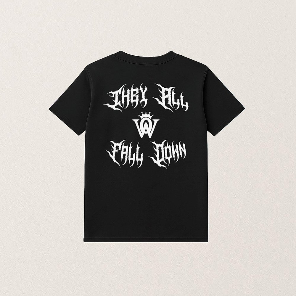 Deion Sanders They All Fall Down T-Shirt Football Legend Merch Best Gift For Fans