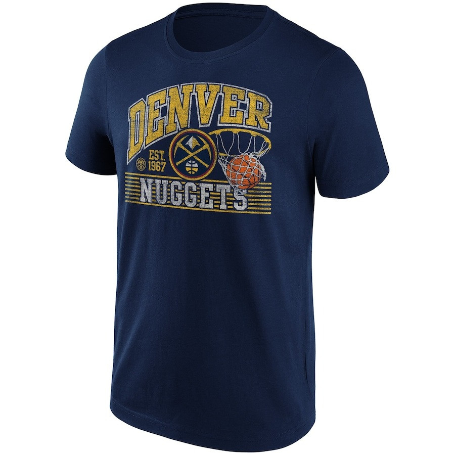 Denver Nuggets Vintage T-Shirt Mens Fan Merch Gifts For Basketball Lovers Father's Day