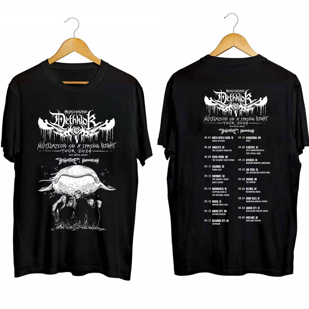 Dethklok Concert Mutilation On A Spring Night Shirt Dethklok Merch For Husband