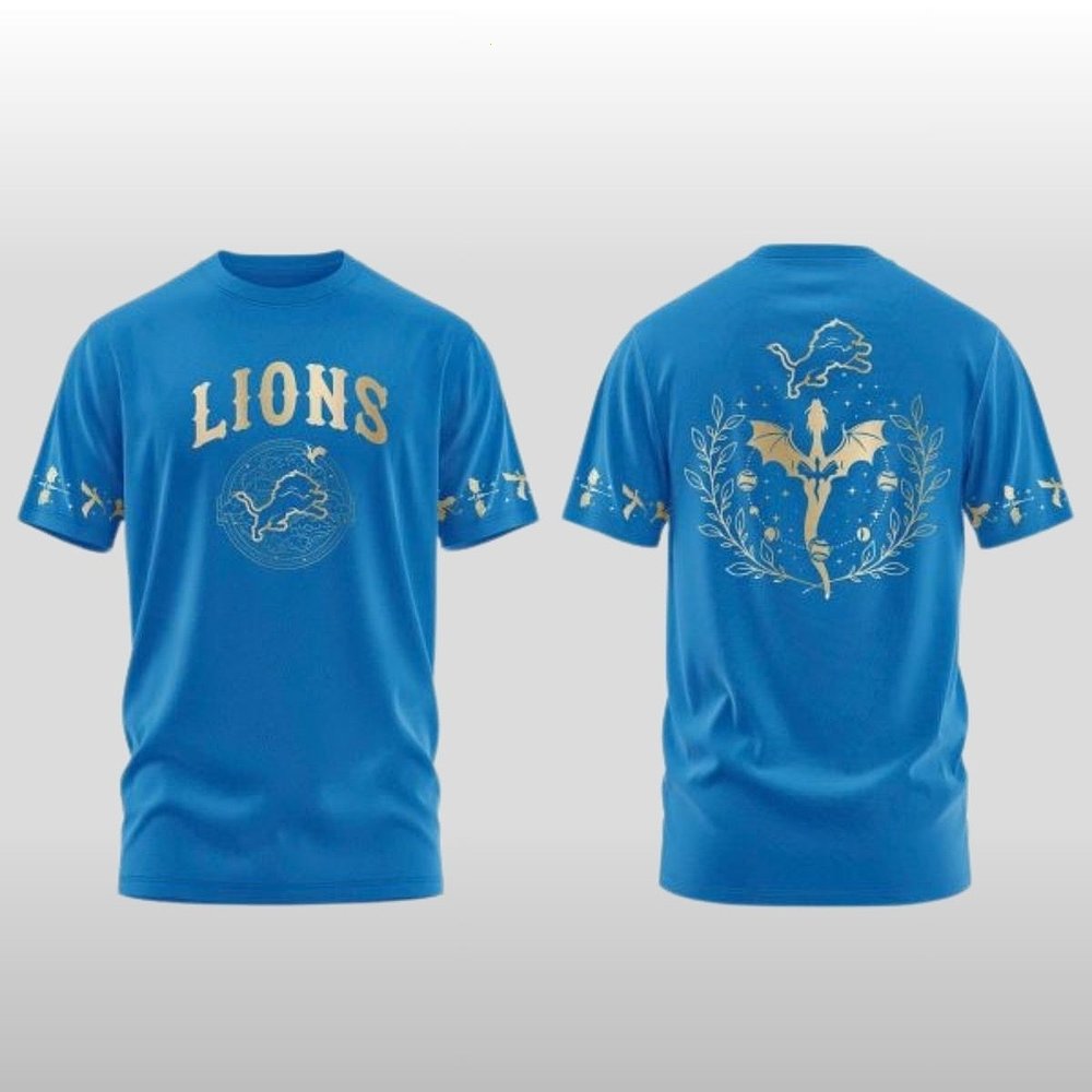 Detroit Lions Fourth Wings Night Game 2026 T-Shirt Gift For Football Fans