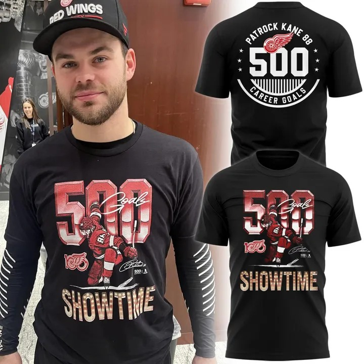 Detroit Red Wings Hockey Kane 500th Goal 500 Level T-Shirt Best Gift For Hockey Fans