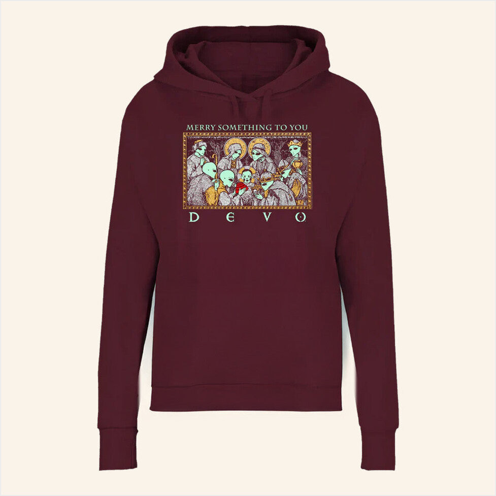 Devo Merch DEVOlved Nativity Hoodie Best Gifts For Besties Birthday Gifts For Brother