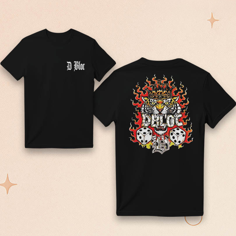 Dice Game Merch Dice Game D Bloc T-Shirt Unique For Boyfriend