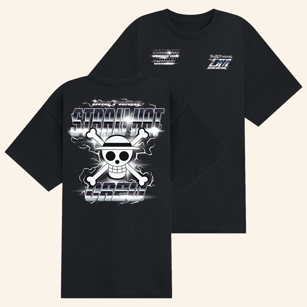 Dim Mak x One Piece Merch Jolly Roger Graphic T-Shirt One Piece Fan Gifts