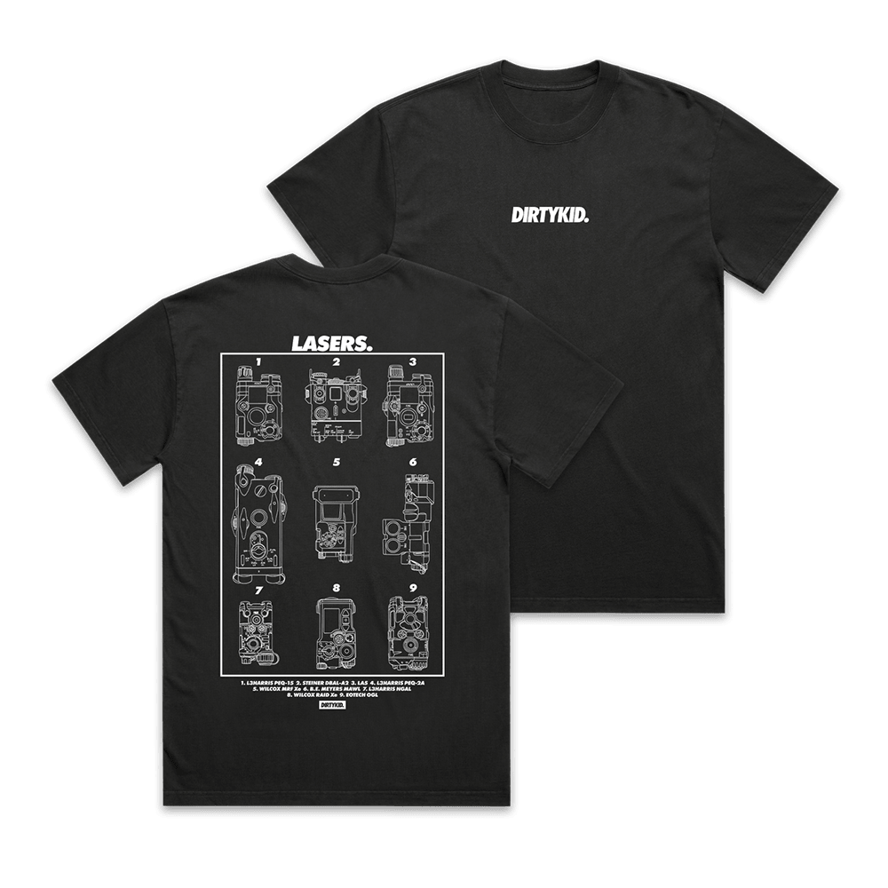 Dirty Kid Merch Lasers T-Shirt Good Gifts For Dads