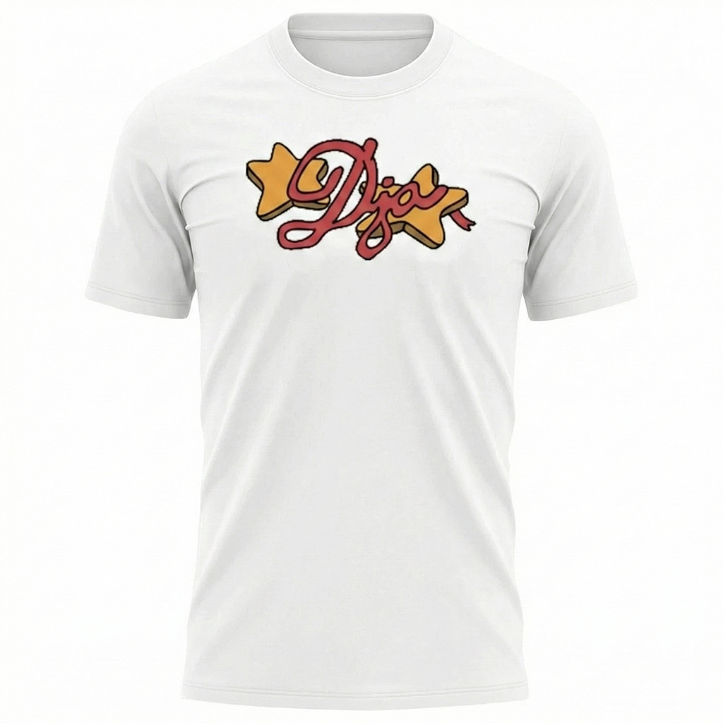 Djo Star Logo White T-Shirt Music Artist Merch Best Gift For Fans
