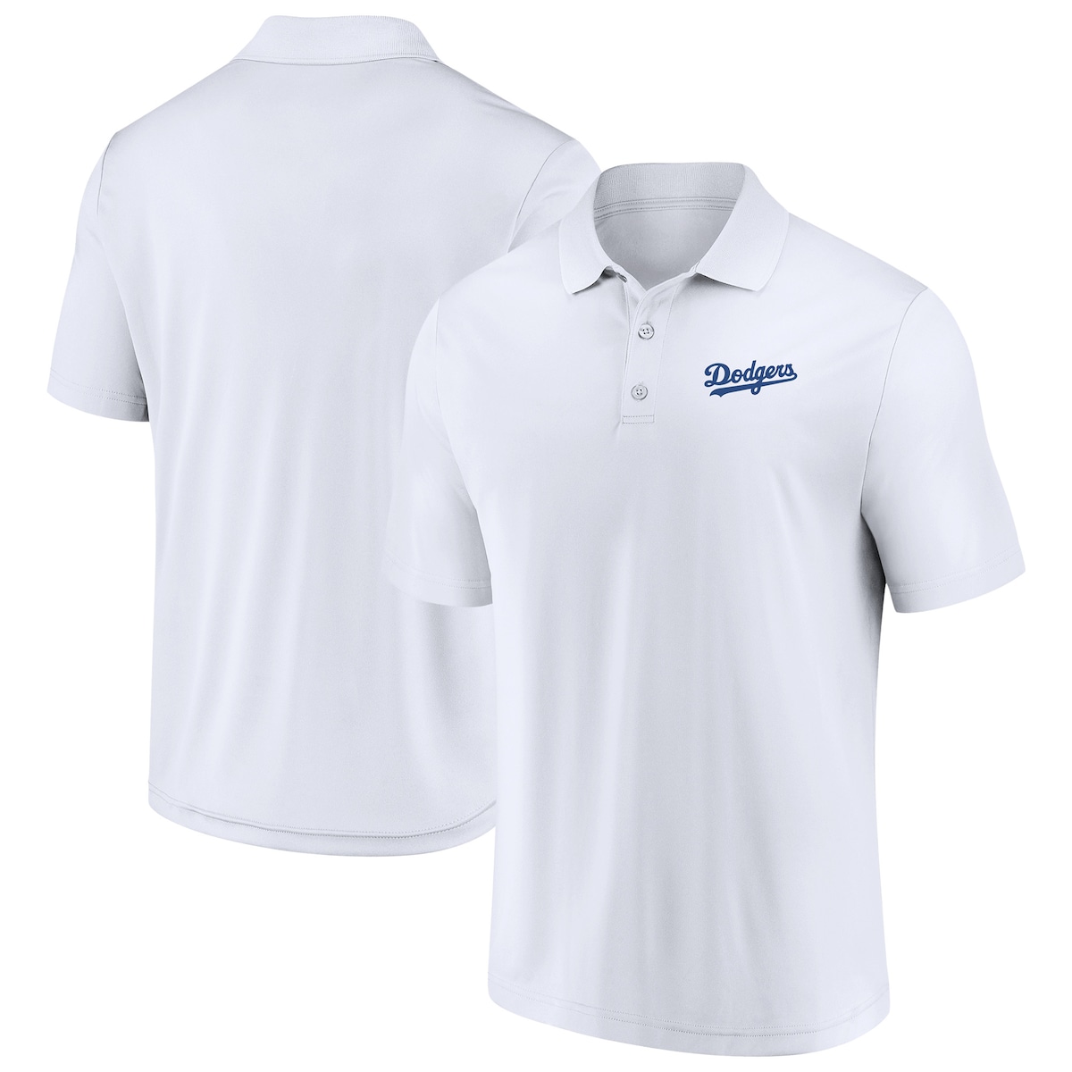 Dodgers World Series Merch 2025 Los Angeles Dodgers Fanatics White Component Polo Shirt
