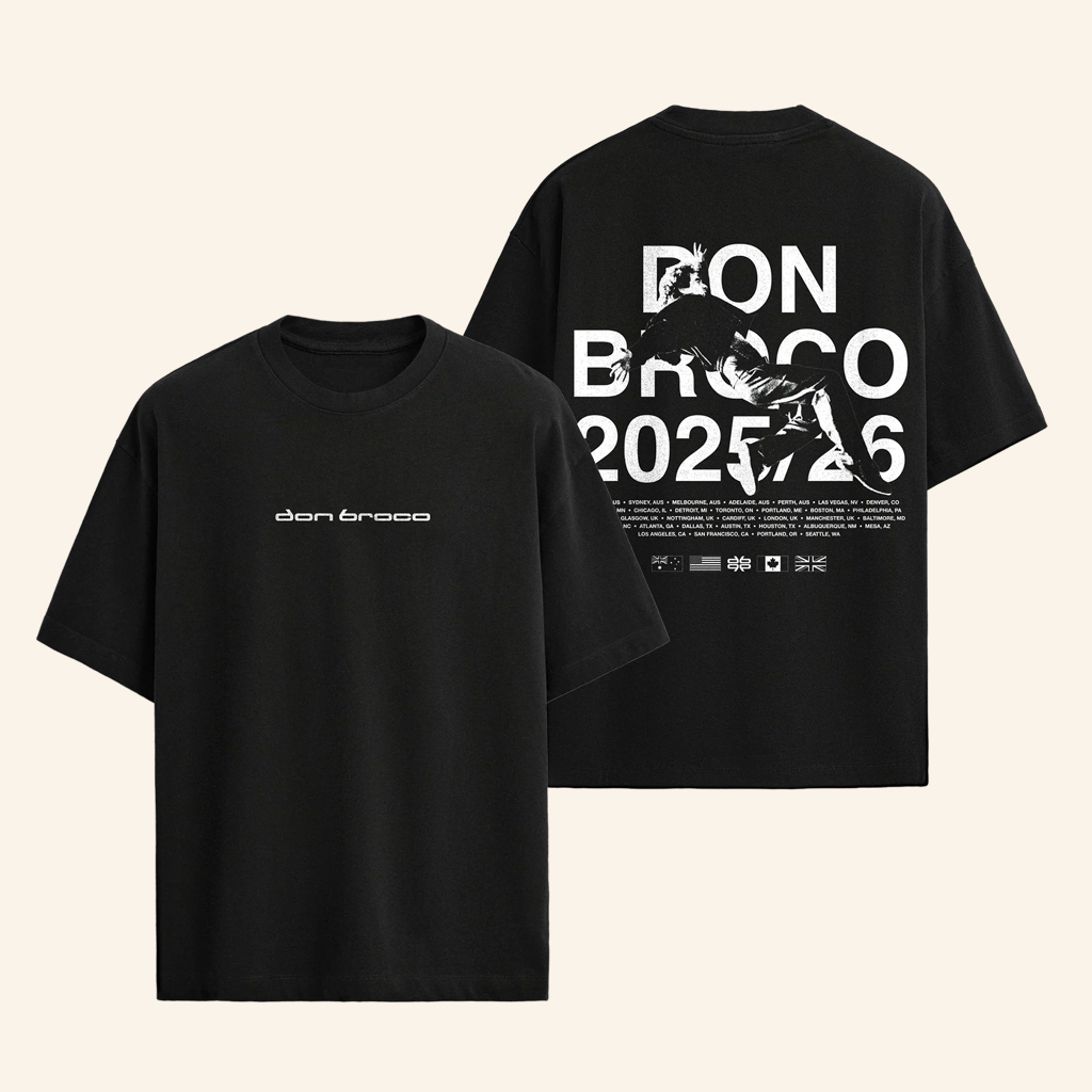 Don Broco Merch Don Broco 202526 Tour T-Shirt For Rock Fans