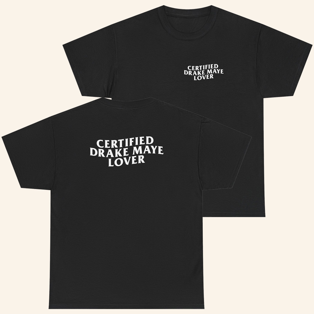 Drake Maye Lovers Merch Certified Drake Maye Lover Shirt Football Fan