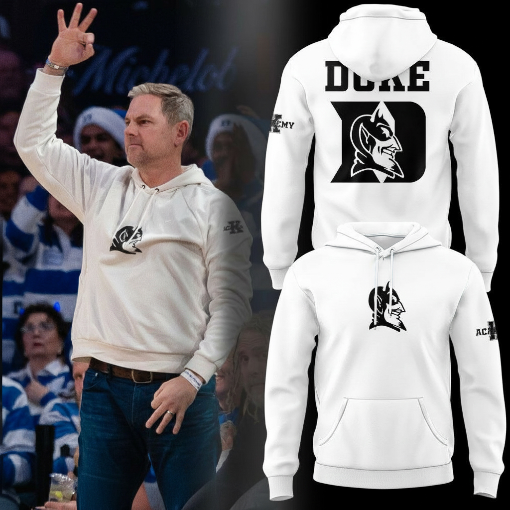 Duke Blue Devils Memorabilia Hoodie Duke Merch Unique Basketball Lovers Gifts