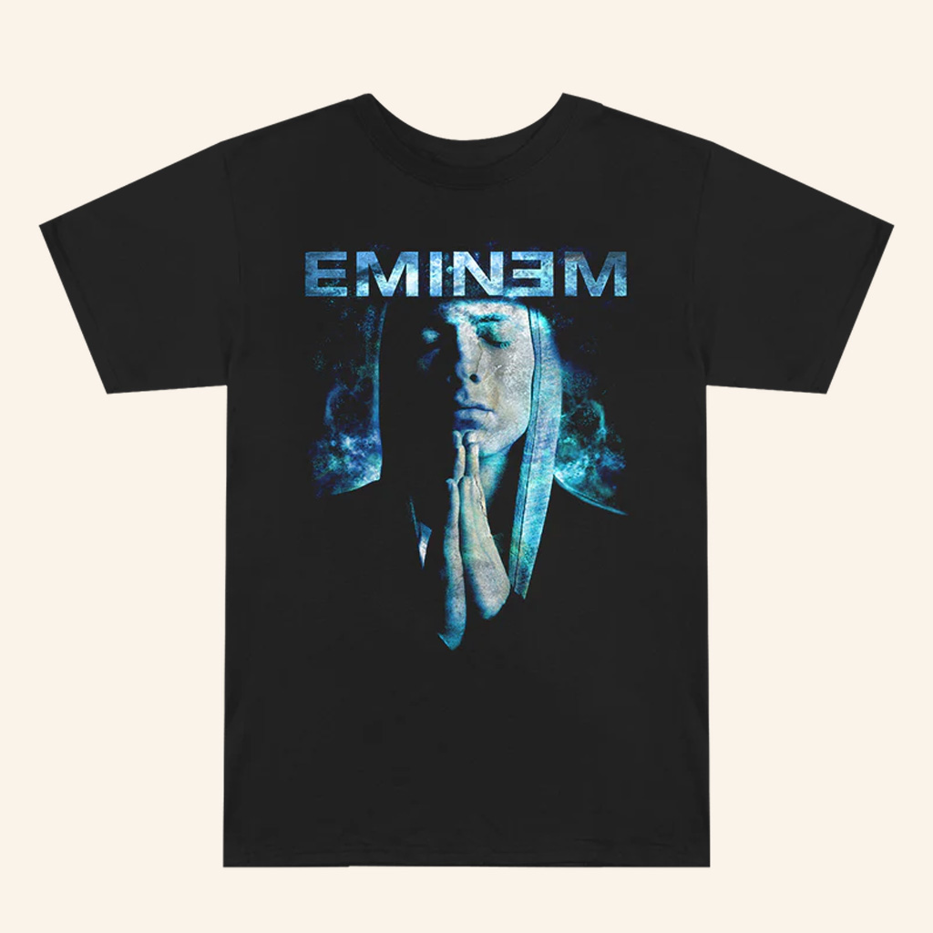 Eminem Merch Praying T-Shirt Eminem Shirt Birthday For Music Lovers