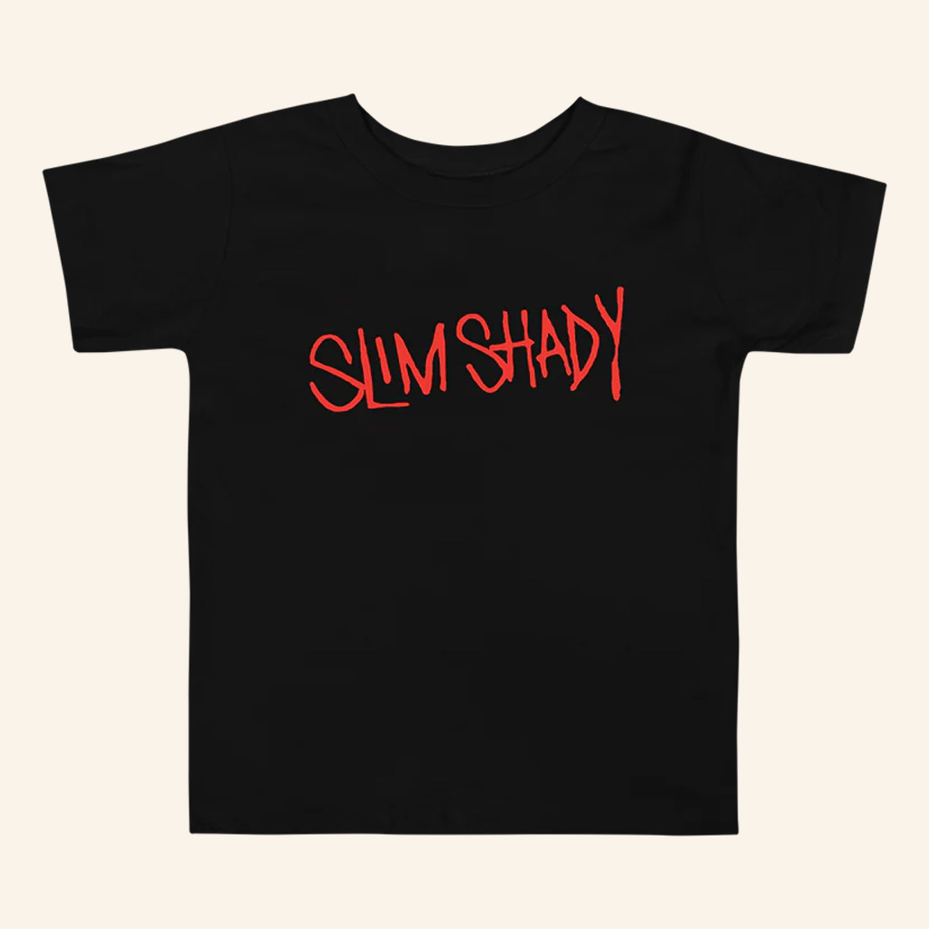 Eminem Merch Slim Shady T-Shirt Black For Rap Lovers