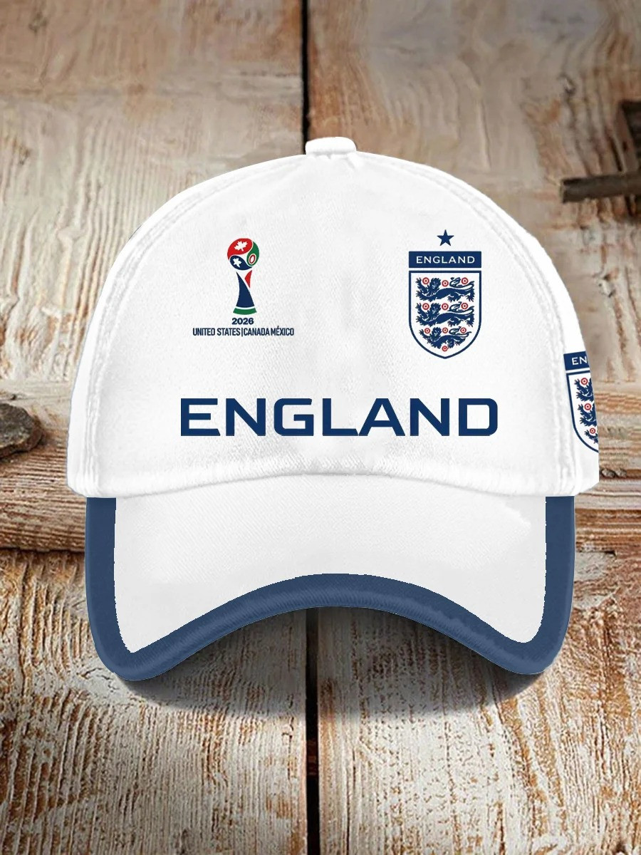 England World Cup 2026 Hat World Cup Baseball Cap Best Gifts For Team England Lovers