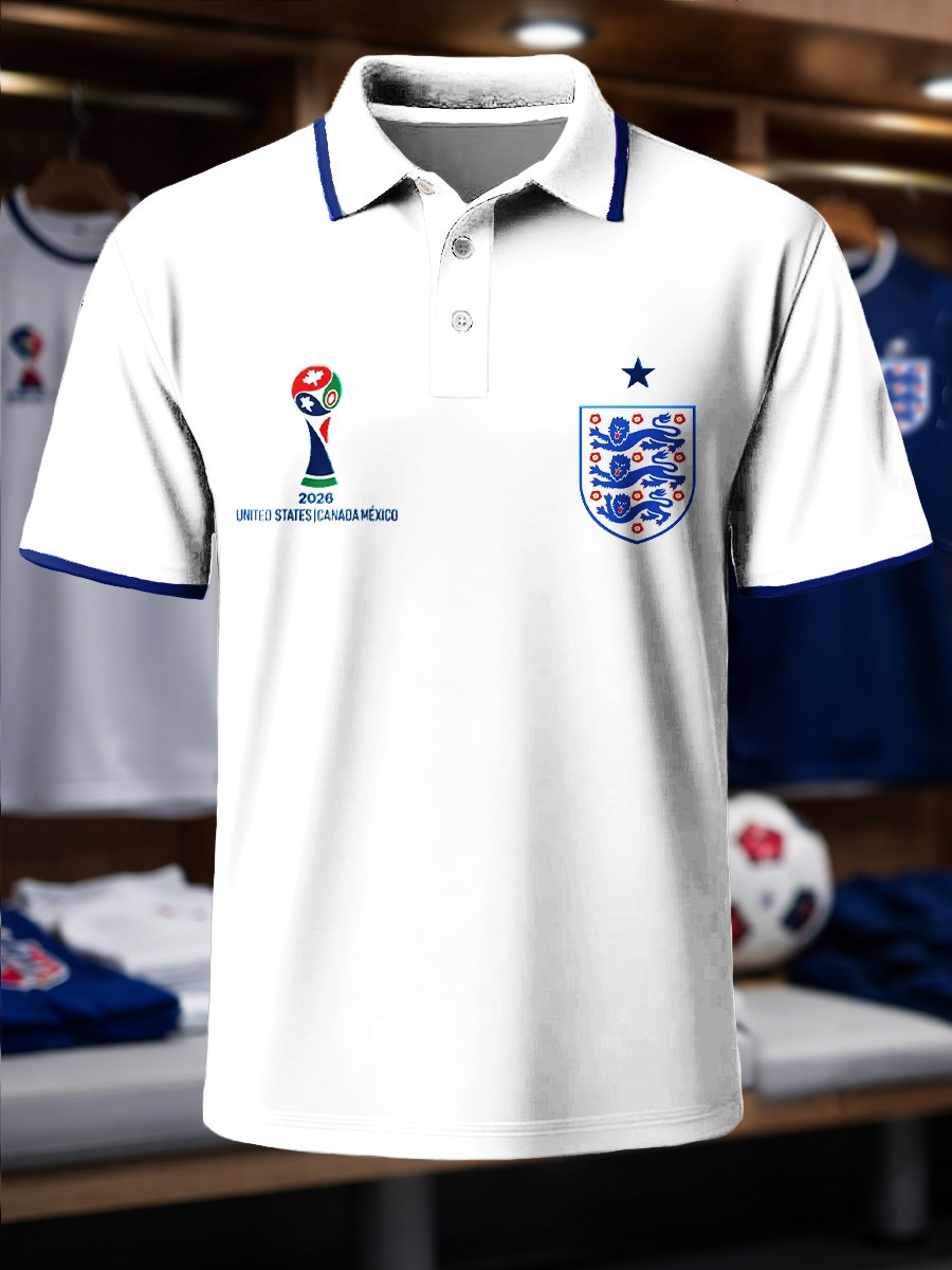 England World Cup 2026 Long Sleeve Shirt England Soccer Clothing Best Gifts For World Cup Lovers blank