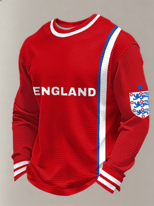 England World Cup 2026 Long Sleeve Shirt World Cup Merch Best Gifts For Soccer Lovers