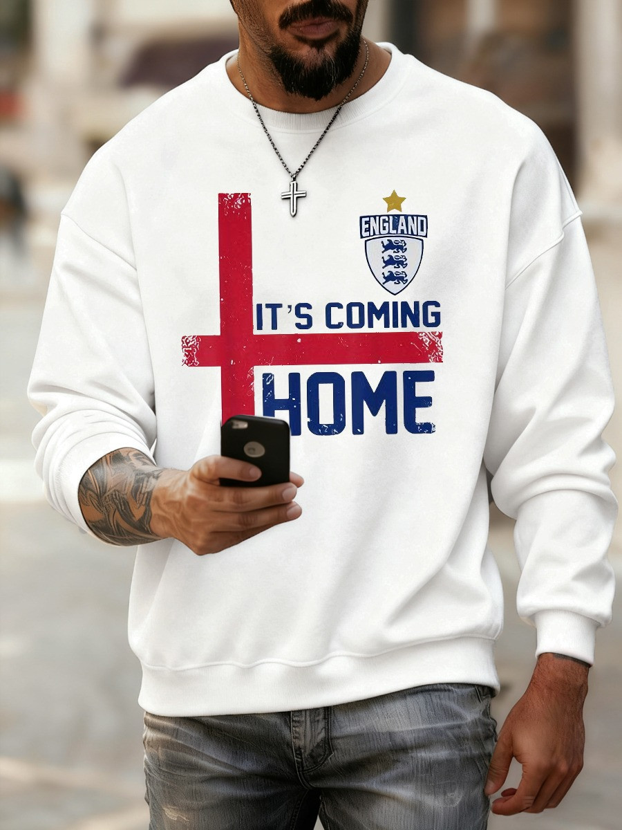 England World Cup 2026 Sweatshirt Itâ€™s Coming Home Sweatshirt Best Gifts For England Lovers