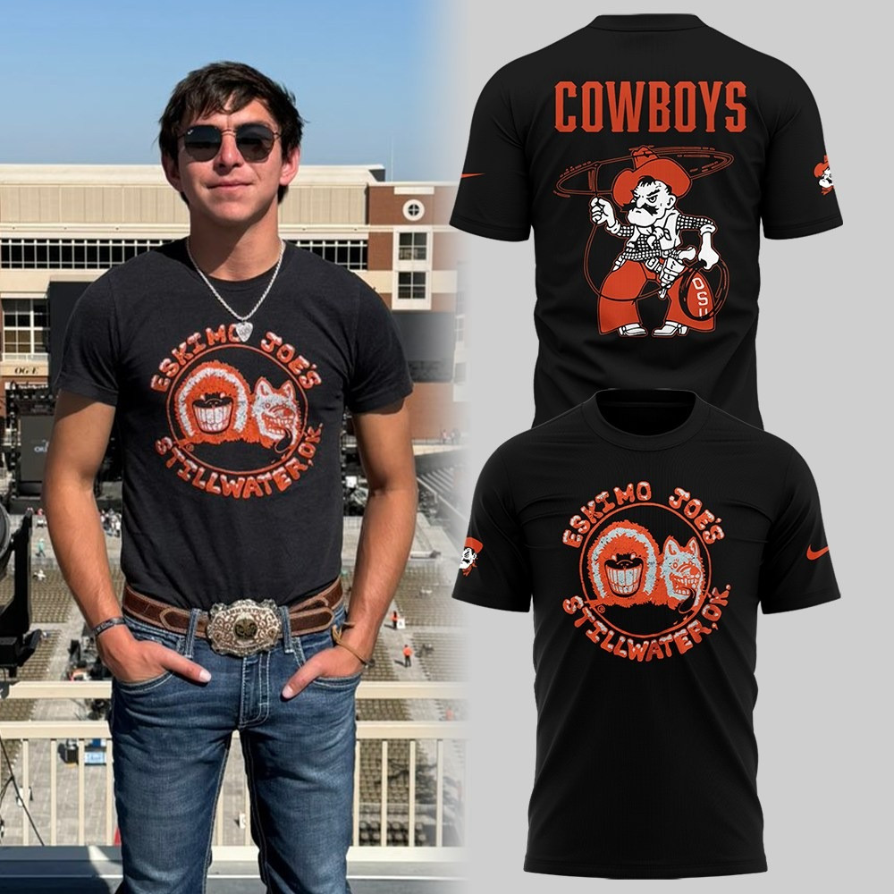 Eskimo Joe's Stillwater T-Shirt OSU The Boys From Oklahoma Cowboys Shirt Merch