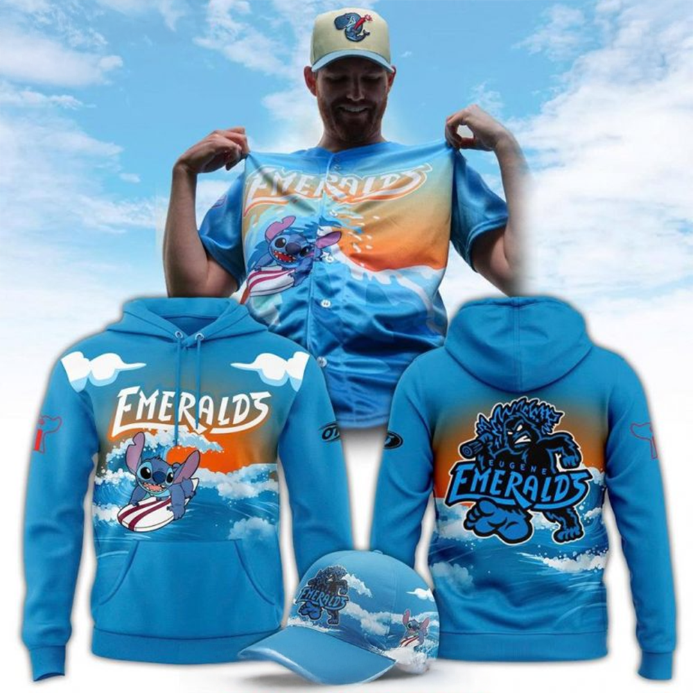 Eugene Emeralds x Lilo And Stitch Night 2025 Performance Hoodie First Fathers Day Gift Ideas