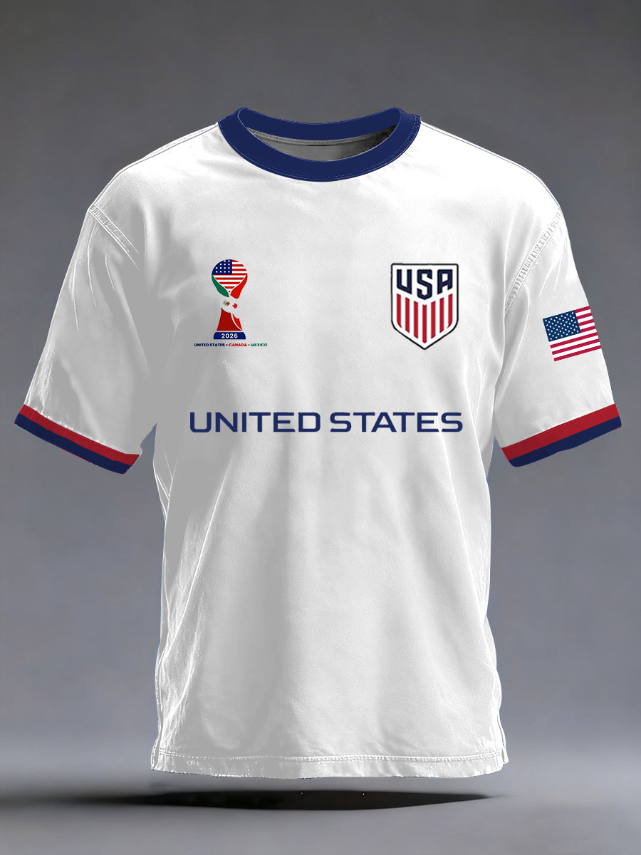 FIFA World Cup 2026 United StatesT-Shirt Sportday Clothing Soccer Merch Best Gifts For FIFA Lovers